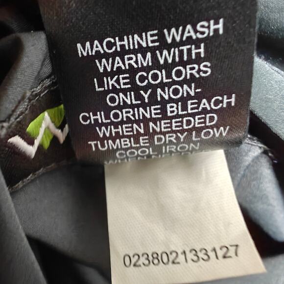 Wedge Men’s Reversible Golf Windbreaker Jacket Black Tan Athletic XXL Used - Picture 9 of 10